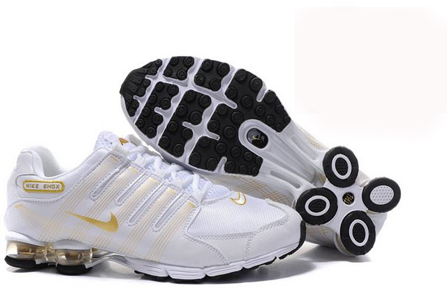 Nike Shox NZ 2.0 SI Mens Running Shoe White Gold